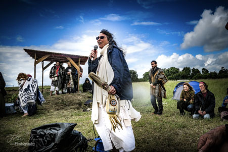 Kiva Ceremony in Cambridgeshire, UK