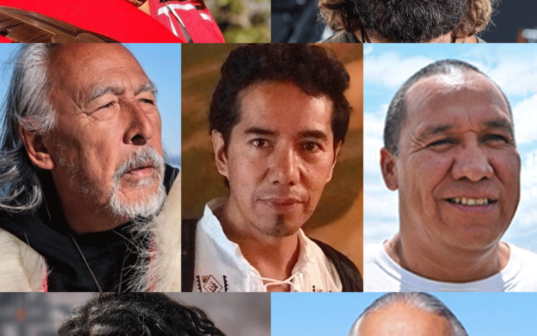 August 15 – The Grandfathers and the Men of the Mother Earth Delegation speak