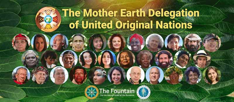 The Mother Earth Delegation of United Original Nations- March 19, 2022