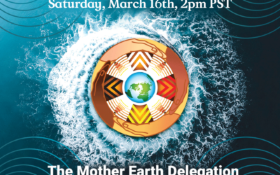 The next call with the Mother Earth Delegation will be on MARCH 16TH, 2024 @ 2 PM PDT