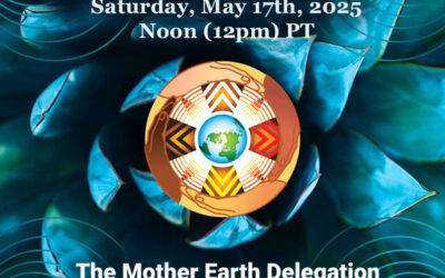 The next call with the Mother Earth Delegation will be on May 17th, 2025  @ Noon (12 p.m.) PT